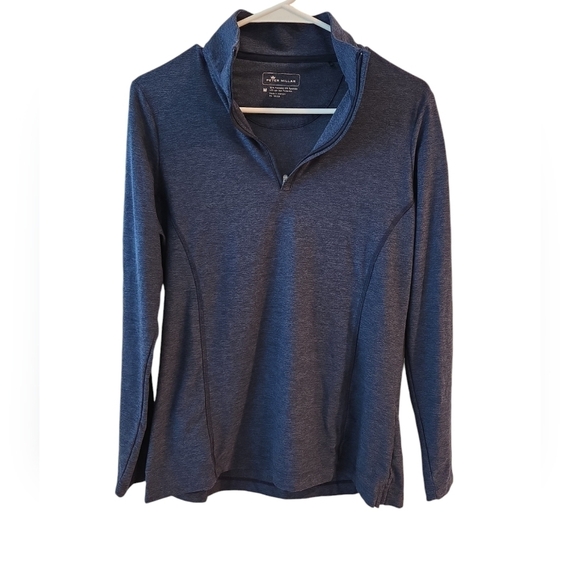 PETER MILLAR PERFORMANCE 1/4 ZIP PULLOVER  SHIRT. SIZE MEDIUM. - Picture 1 of 6